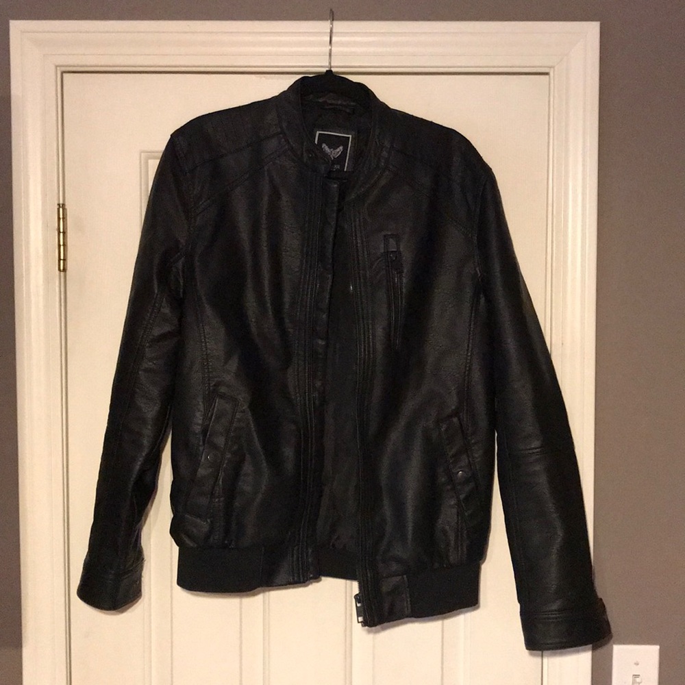 Men’s Faux Leather Jacket